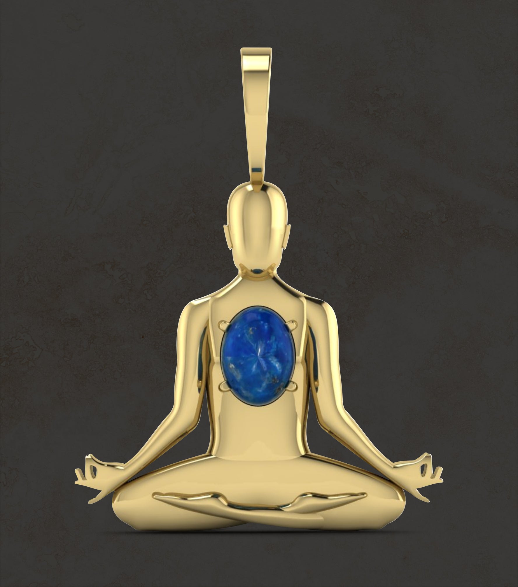 Meditator Man Pendant