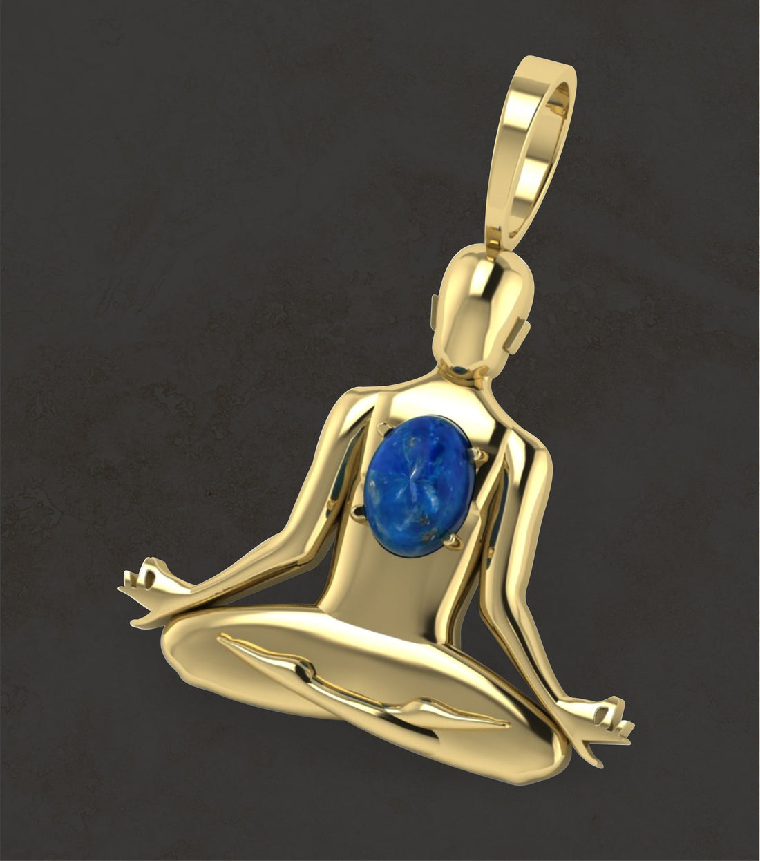 Meditator Man Pendant