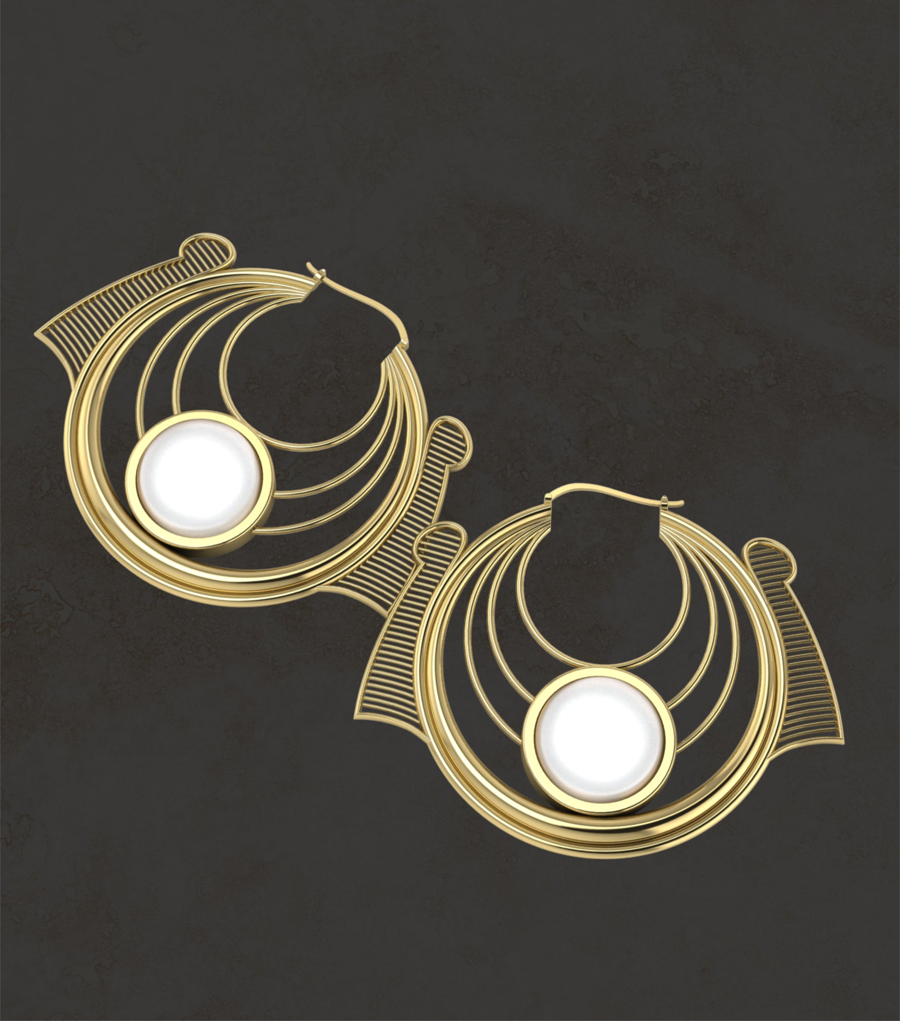 Maat Feather Tri-Hoops