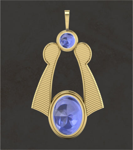 Maat Feather Pendant