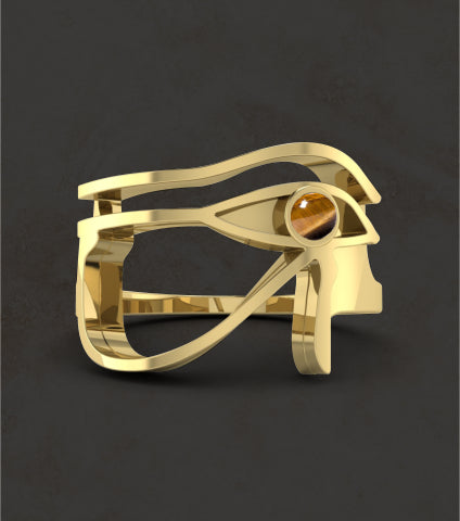 Utchat Ring (thin band)